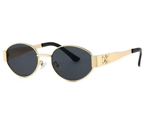 Elite Vision – Goldene Retro-Sonnenbrille