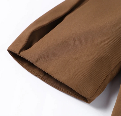 Casual kurz Arm Blazer Set 2 Tlg.