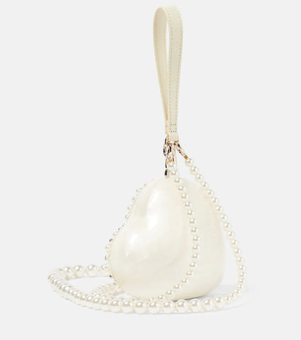 Pearl heart bag