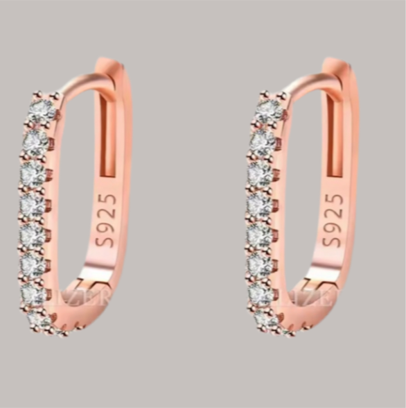 Real Silver Earrings Classico