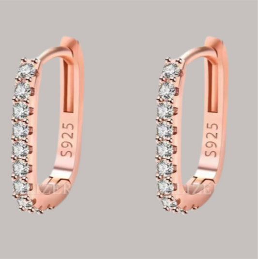 Real Silver Earrings Classico