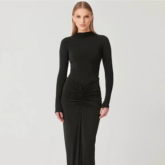 Bodycon Kleid, Stretchi Maxi Kleid