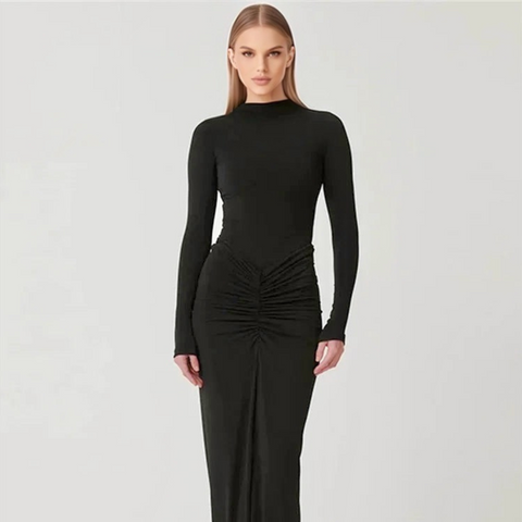 Bodycon Kleid, Stretchi Maxi Kleid