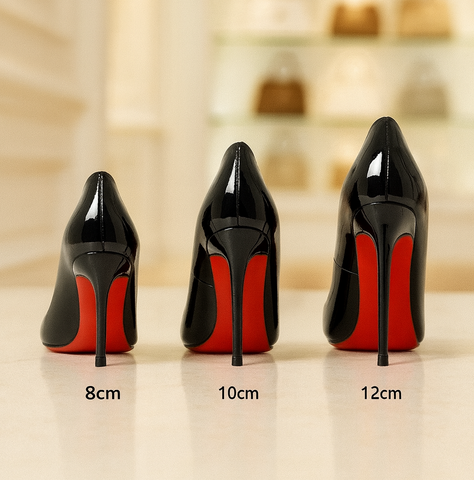 signature red sole high heels