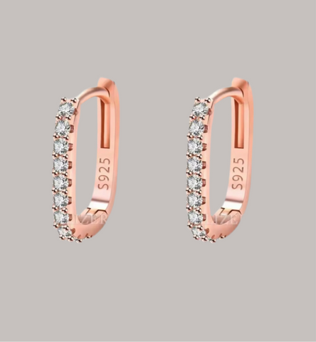 Real Silver Earrings Classico