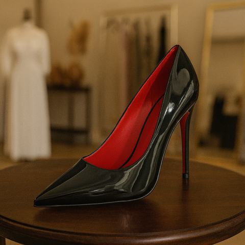 signature red sole high heels