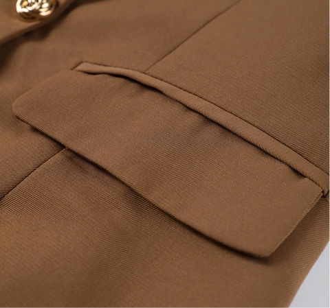 Casual kurz Arm Blazer Set 2 Tlg.