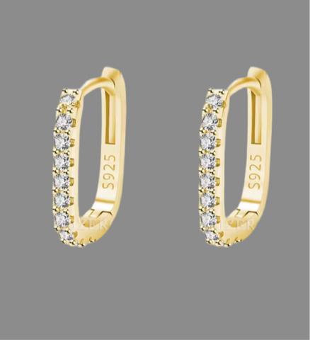 Real Silver Earrings Classico