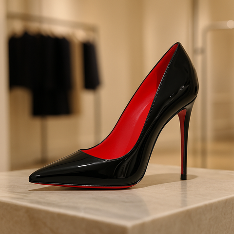 signature red sole high heels