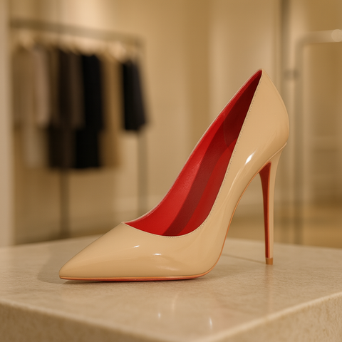 signature red sole high heels