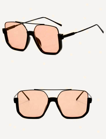 Sonnenbrille mit großen Gläsern – Perfekt füt Tag & Abend