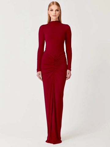 Bodycon Kleid, Stretchi Maxi Kleid