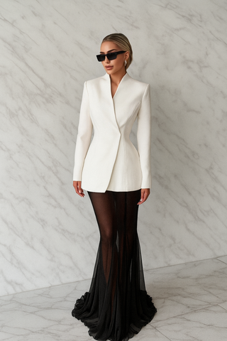 Transparent Maxi Rock Robbe