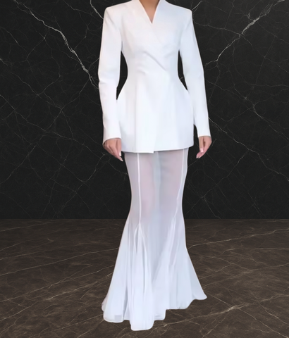 Transparent Maxi Rock Robbe