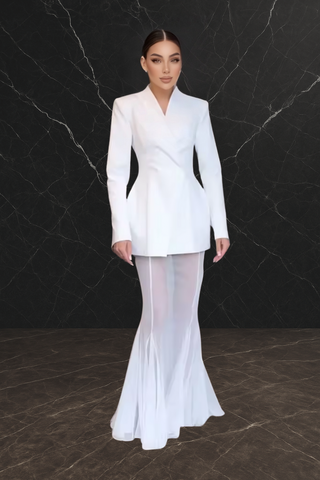 Transparent Maxi Rock Robbe