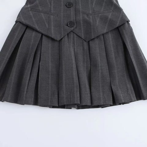 Office Plissee Westen Kleid