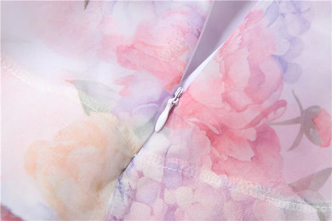 🌸 Zartes Rüschen-Mini-Kleid mit offenem Rücken