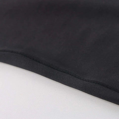 Glänzende Leggings Hosen mit Zähentrenner